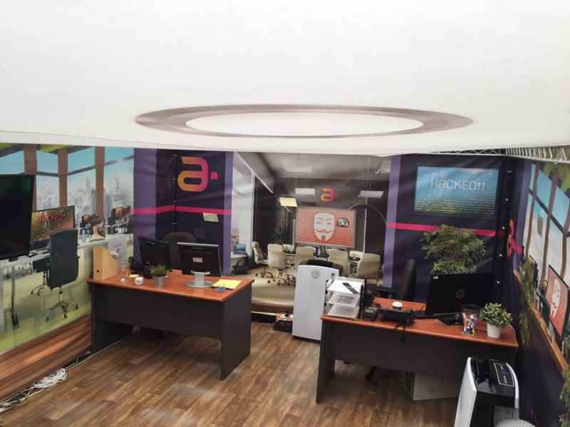 Entrance to the escape room